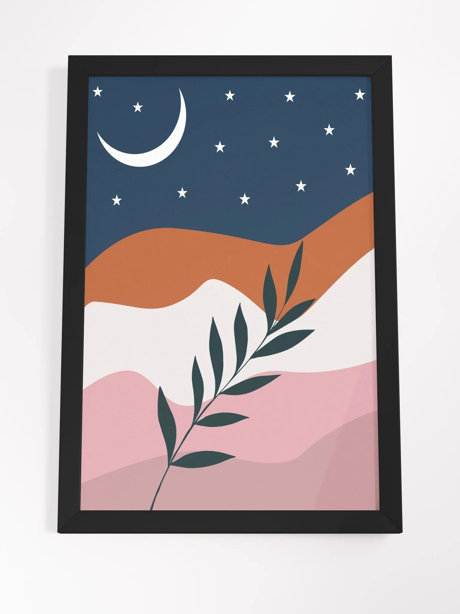 Celestial Night Sky Framed Art Print product image (24)