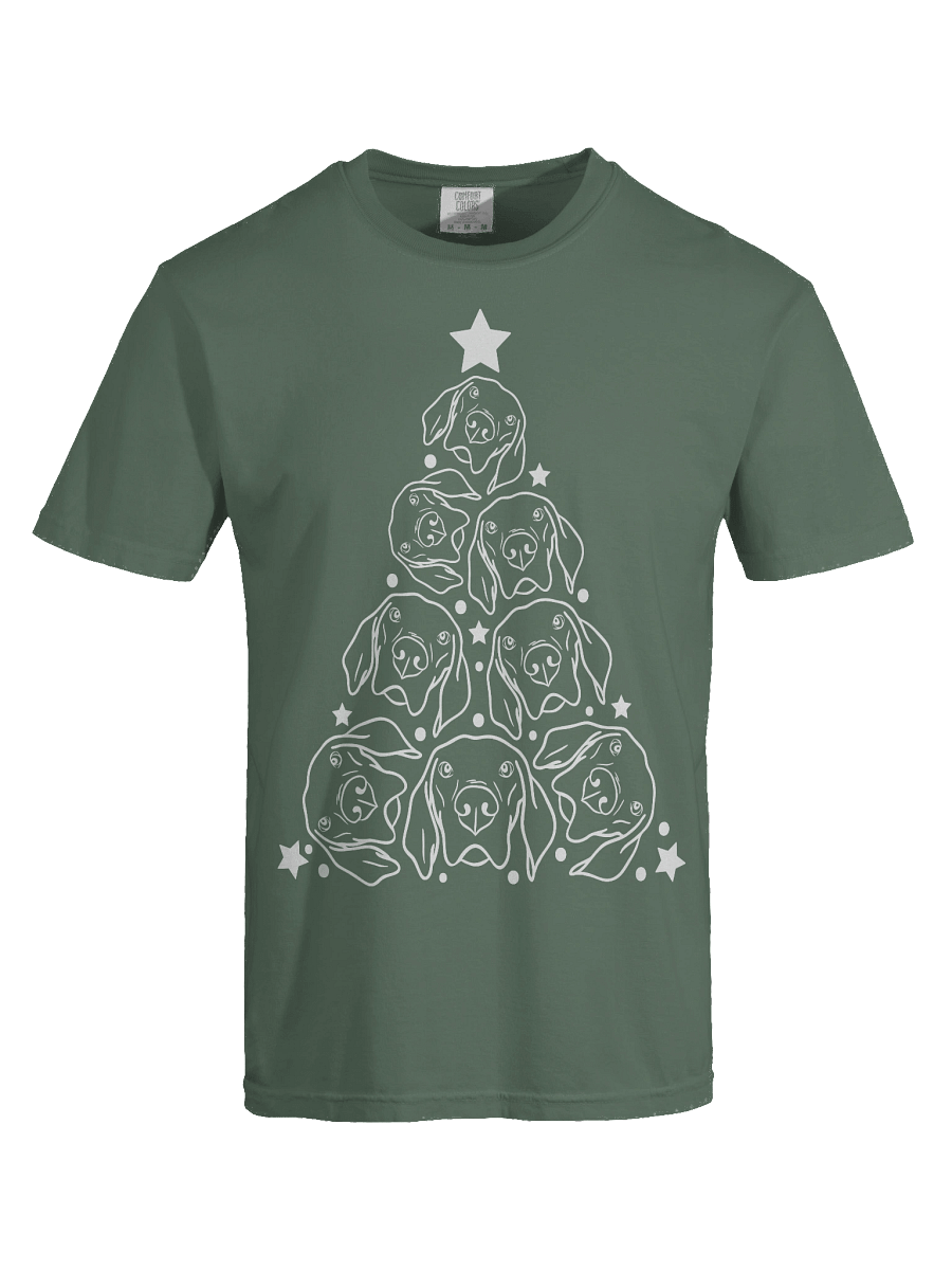 Weimaraner(2) Christmas Tree T-Shirt product image (27)