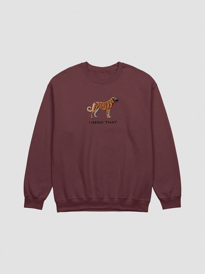 I Herd That Sweatshirt (Embroidered) of an Anatolian Shepherd Dog(Brindle) product image (6)