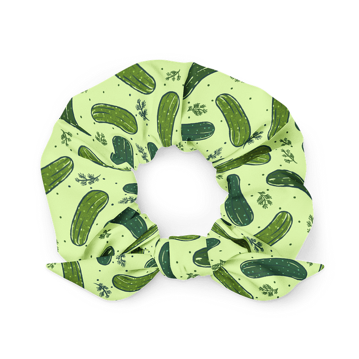 Dill Pickles Patterned Scrunchie product image (1)