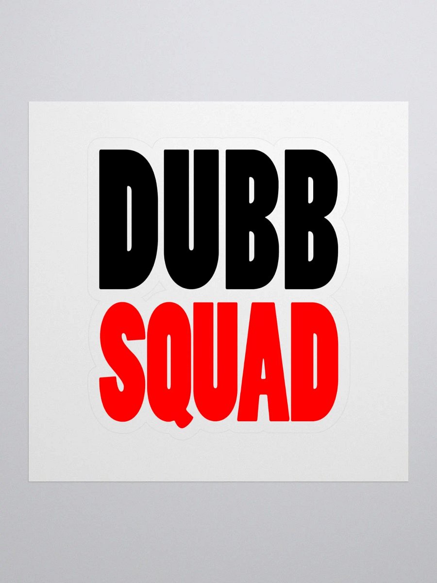 Dubb Squad Sticker product image (1)
