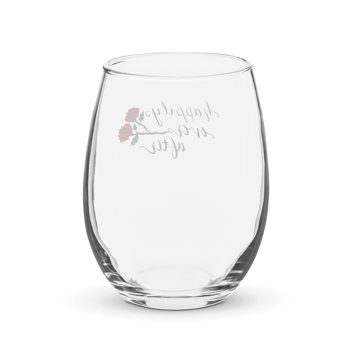 Happily Ever After Stemless Wine Glass product image (2)