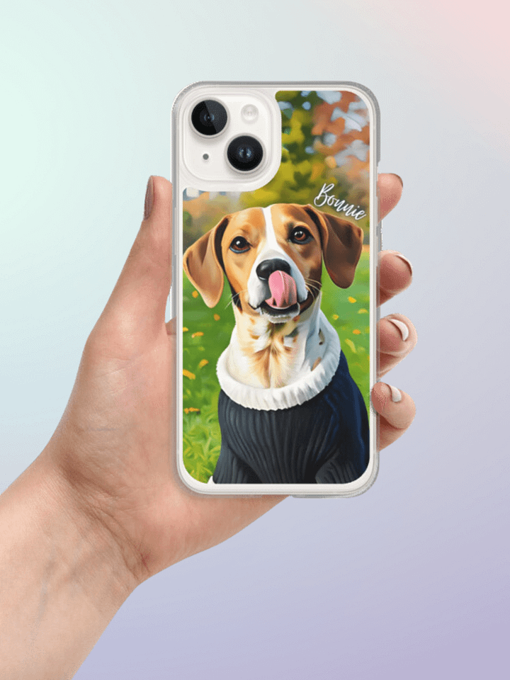 YOUR BEST FRIEND! / IPHONE CASE WITH PERSONALIZED NAME / DIGITAL ART product image (1)