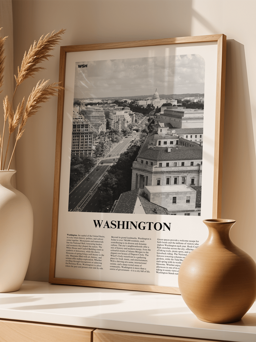 Washington 02 Newspaper Poster product image (3)