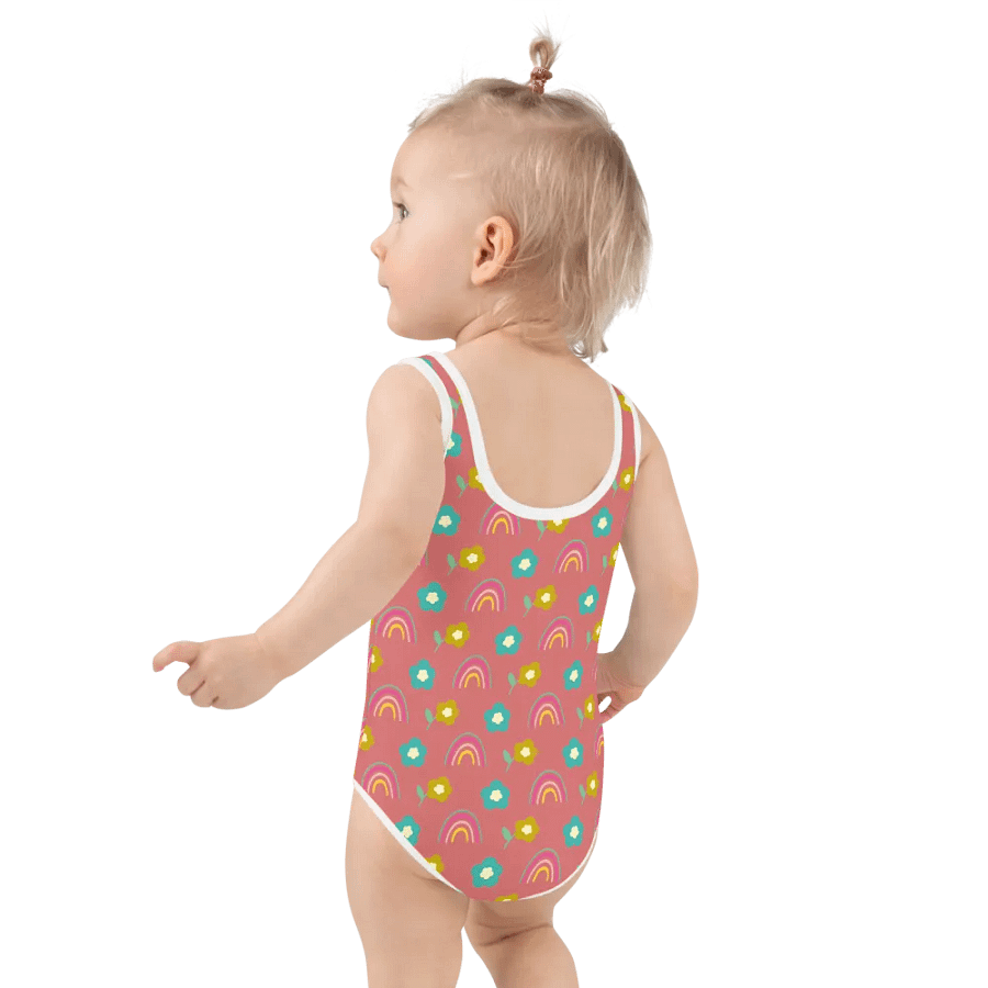 Rainbow Garden Kids Swimsuit product image (3)