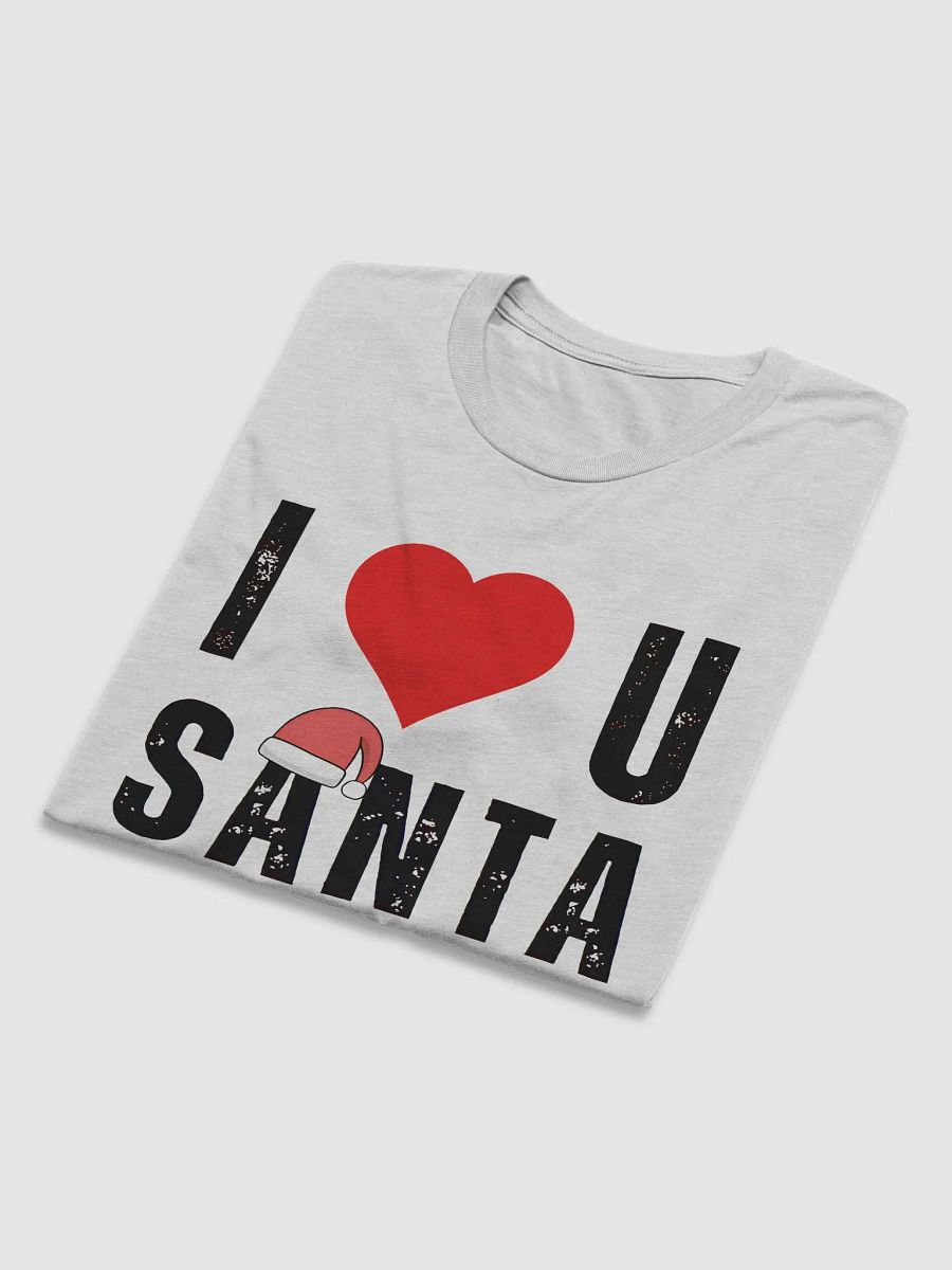 I love Santa Triblend Short Sleeve T-Shirt product image (60)