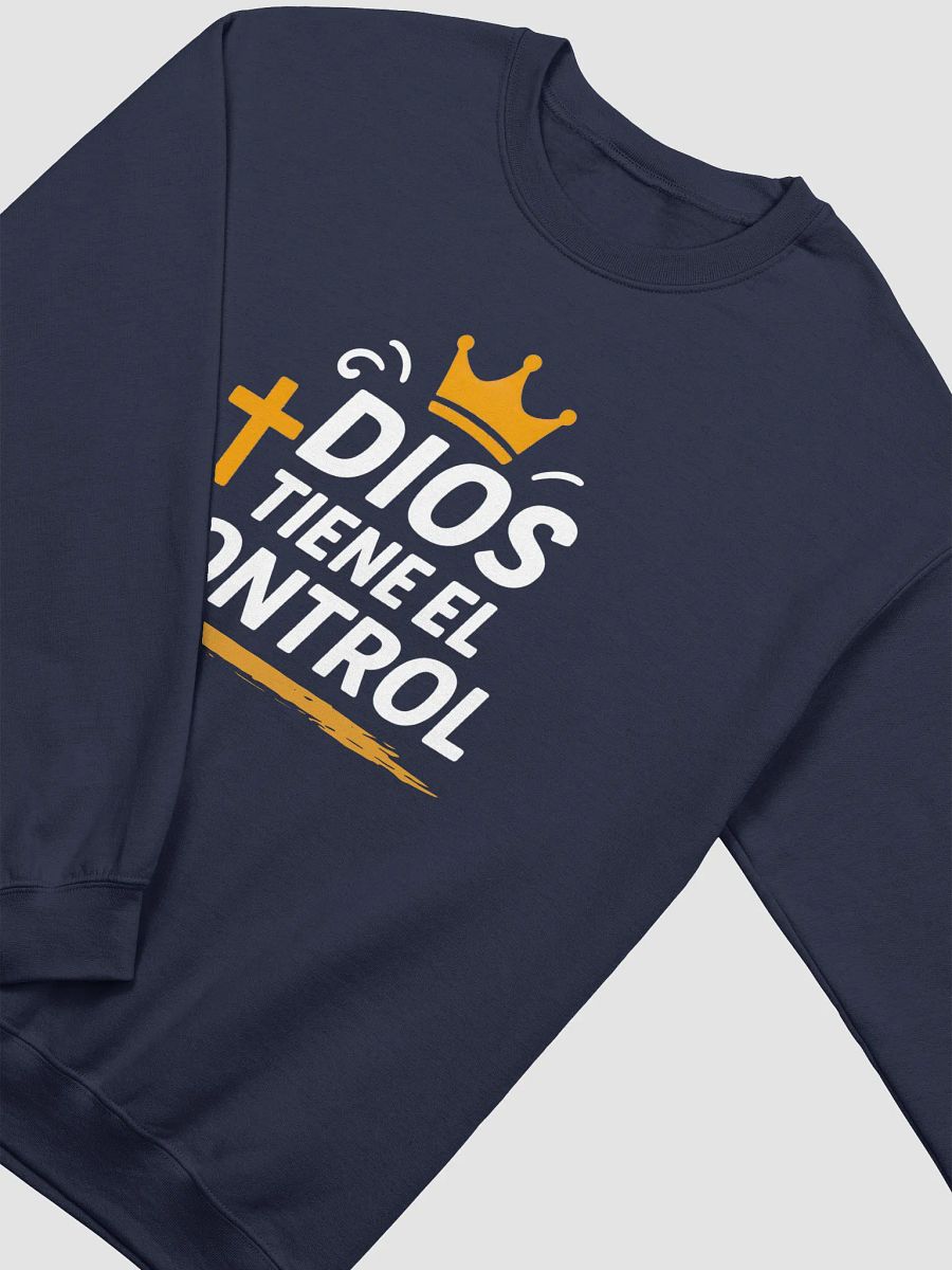 Sudadera Unisex Cuello Redondo | Dios tiene el Control product image (22)