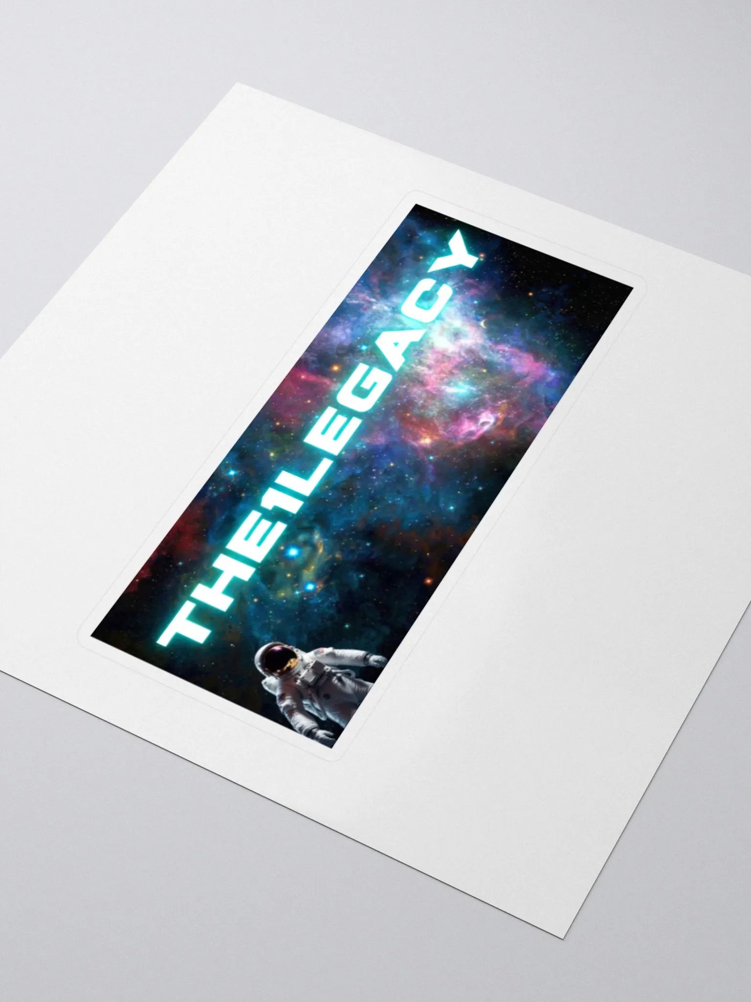 The1Legacy Logo Kiss Cut Stickers product image (11)