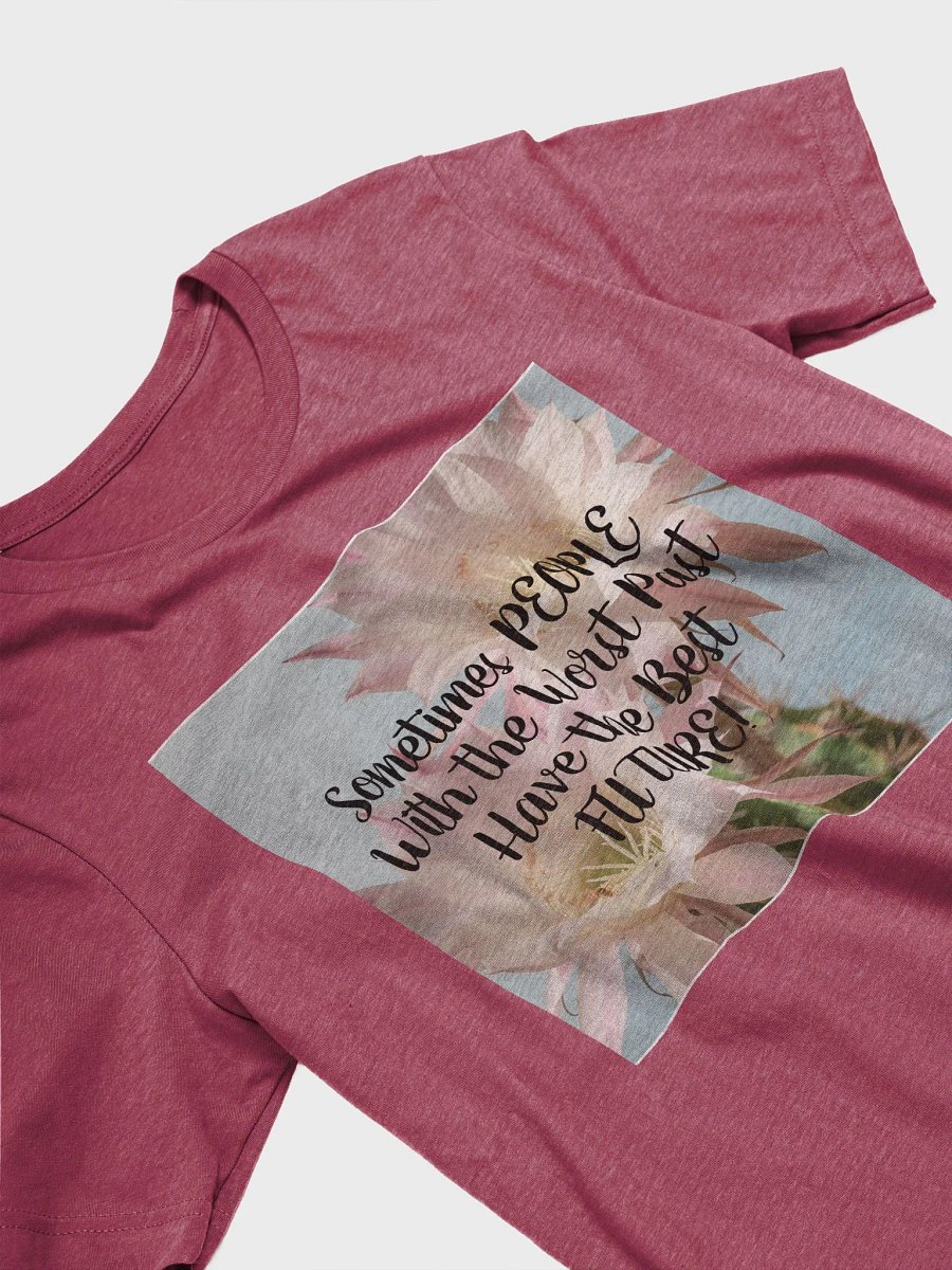 T-Shirt Raspberry Pink Cactus Saying product image (3)