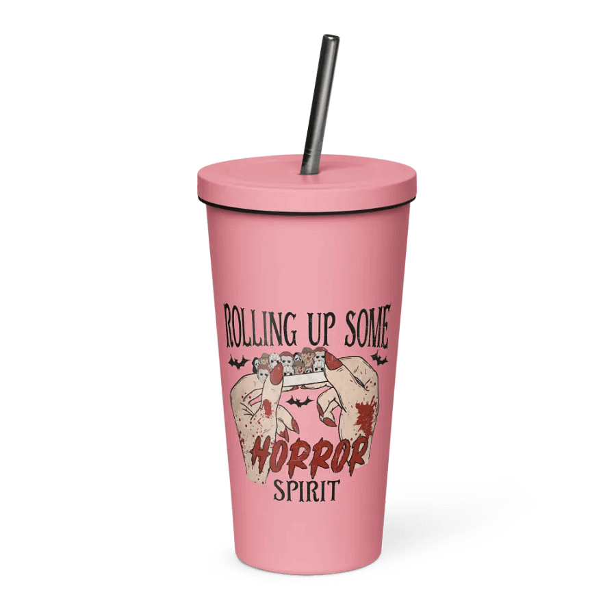 'Rolling Up Some Horror Spirit' Insulated Tumbler product image (3)