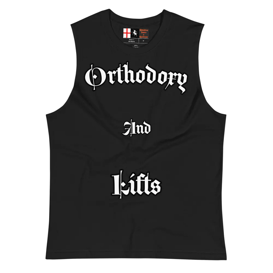 Orthodoxy And Lifts Gothic Unisex Muscle Tank product image (3)