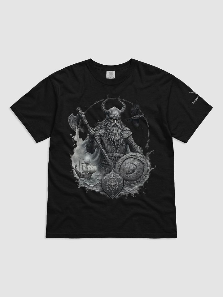 Warden of the Fjords – Forged In Valhalla Viking Guardian T-Shirt product image (4)