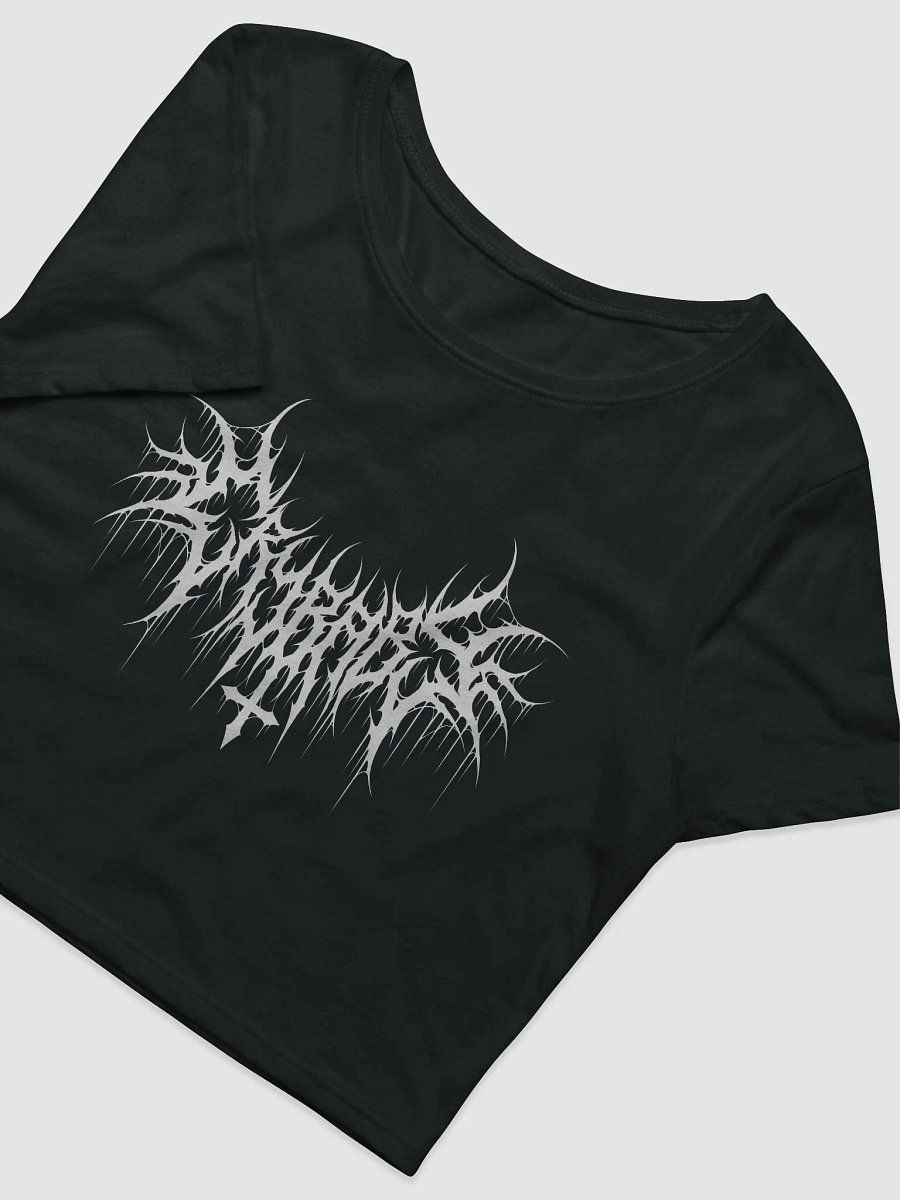 Metal Crop Top - White product image (2)