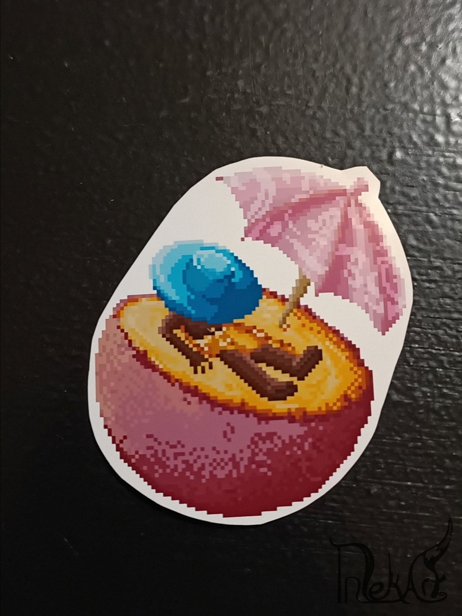 Peaches Vinyl Sticker product image (1)