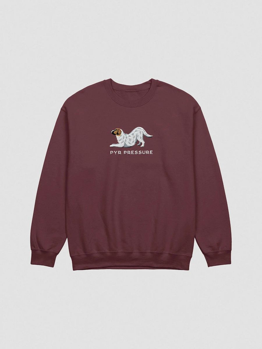Pyr Pressure Sweatshirt (Embroidered) of a Great Pyrenees(2) product image (4)