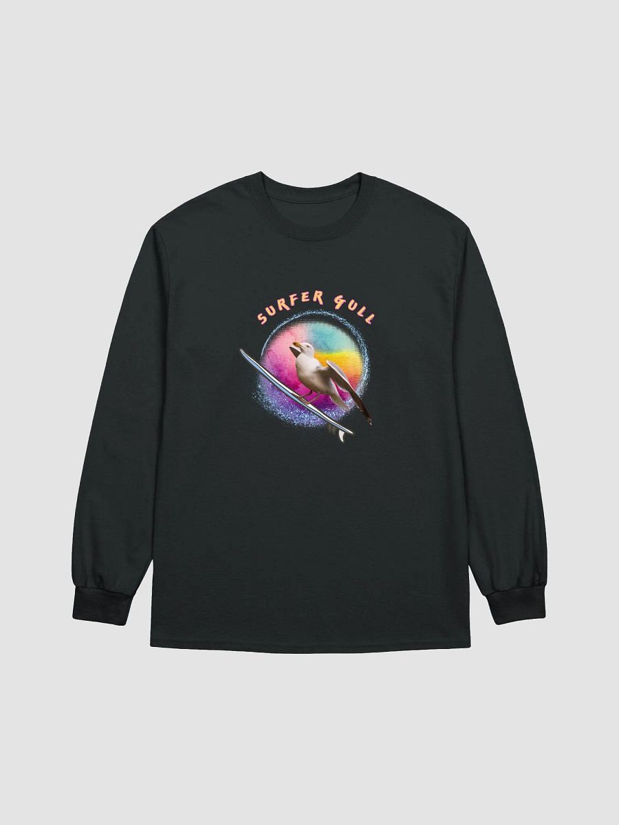 Soleil the Surfer Gull Cotton Long Sleeve T-Shirt product image (2)