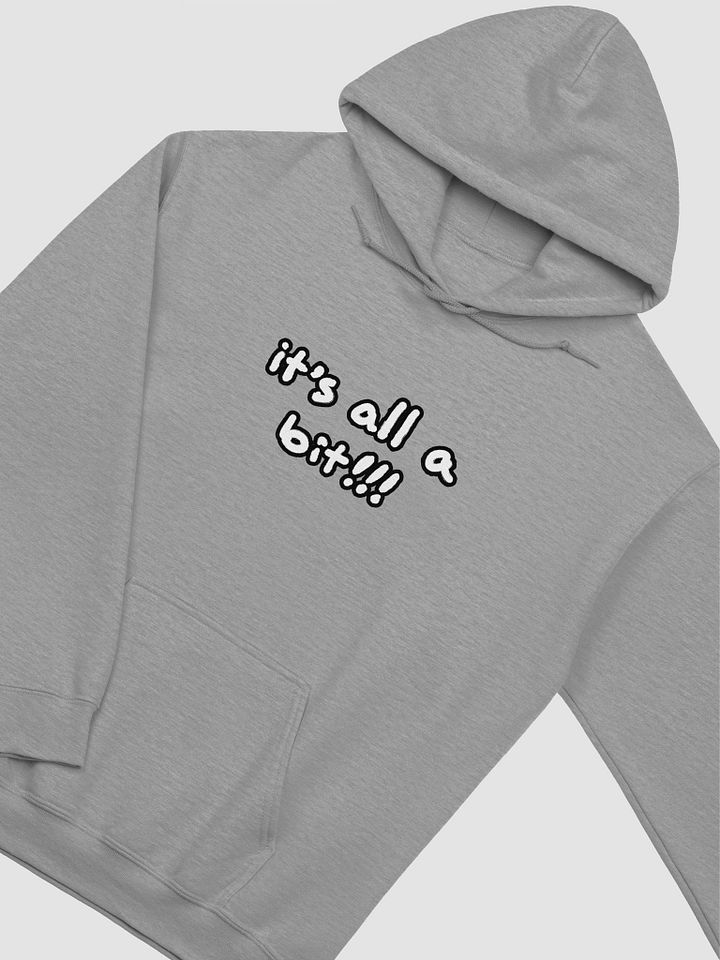 “It’s all a bit!!!” (lined design) classic hoodie product image (1)