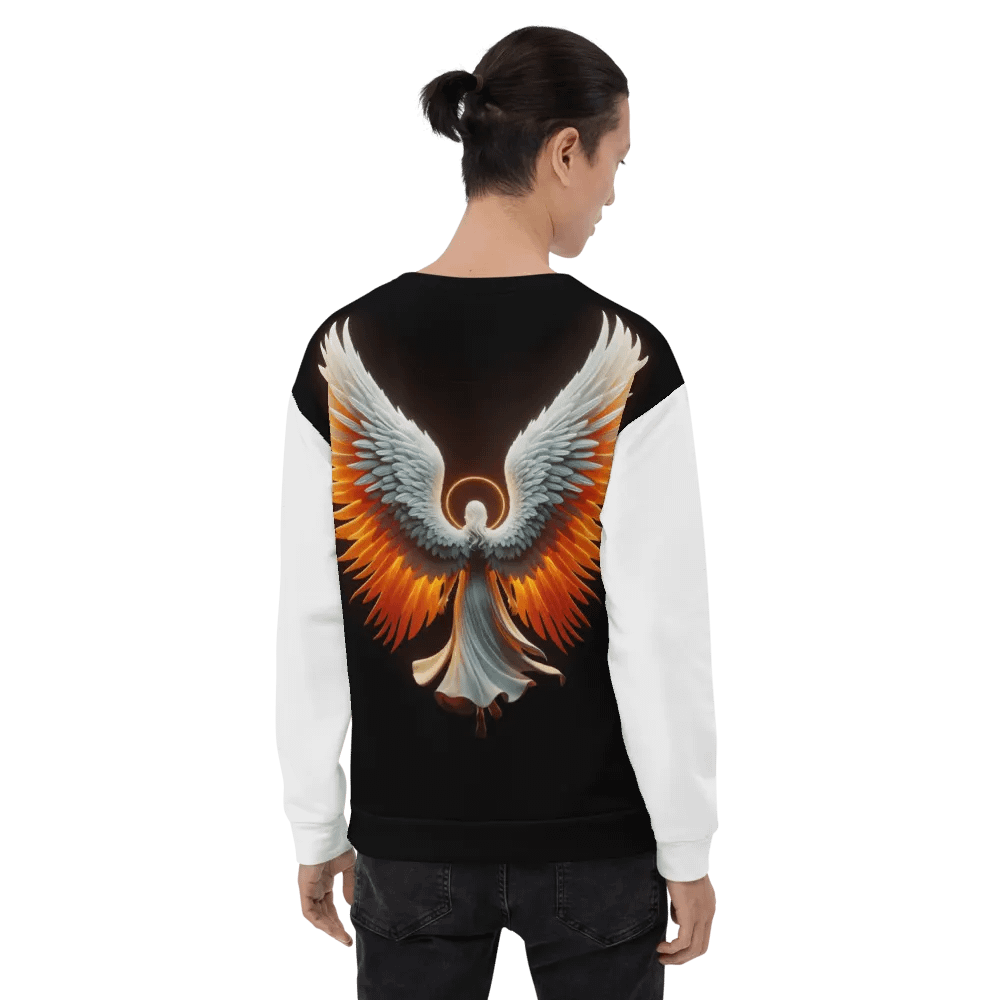 Angel and Cross - All-Over Unisex Sweatshirt #2 product image (7)