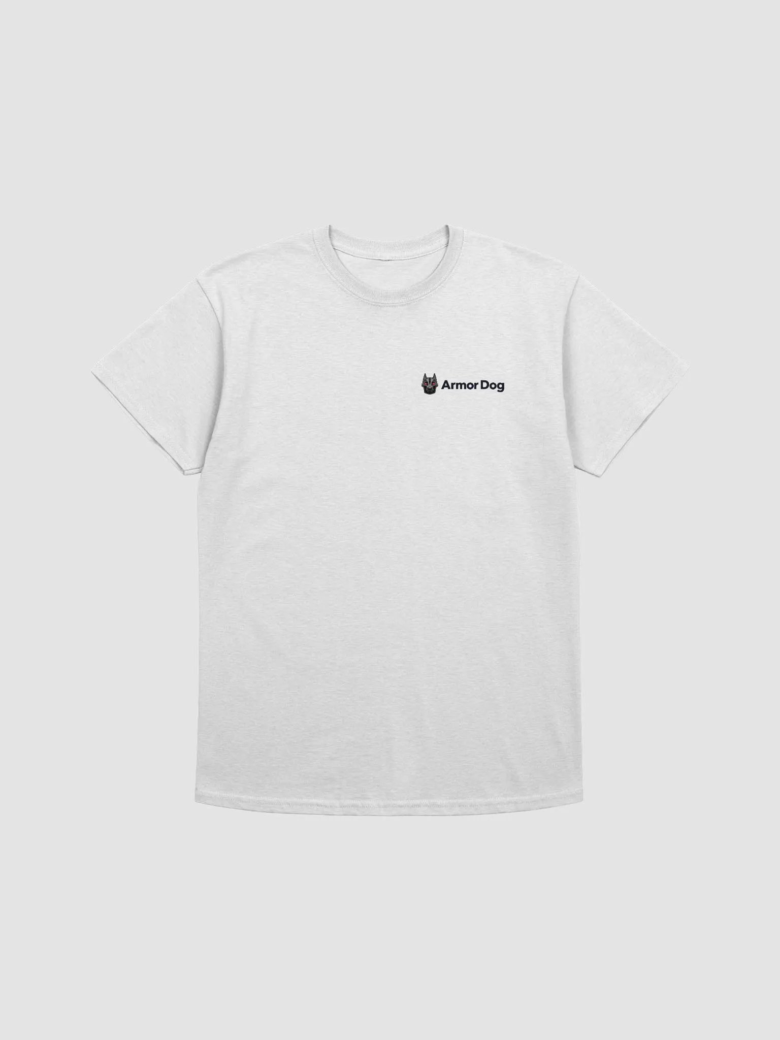 Armor Dog, White T-Shirt product image (2)