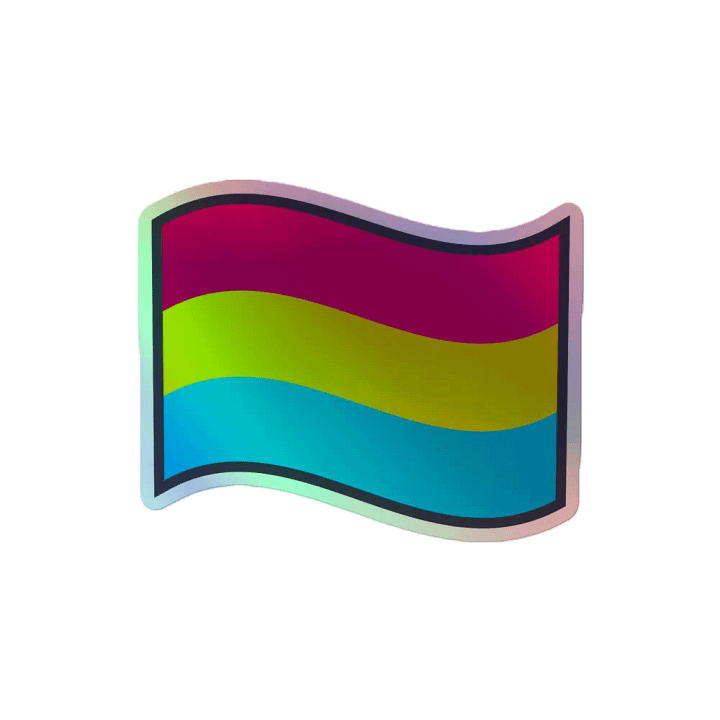 Pastel Waves Holographic Sticker Set product image (2)