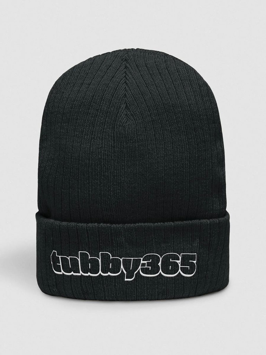 tubby365 OG Logo Ribbed Knit Beanie product image (3)