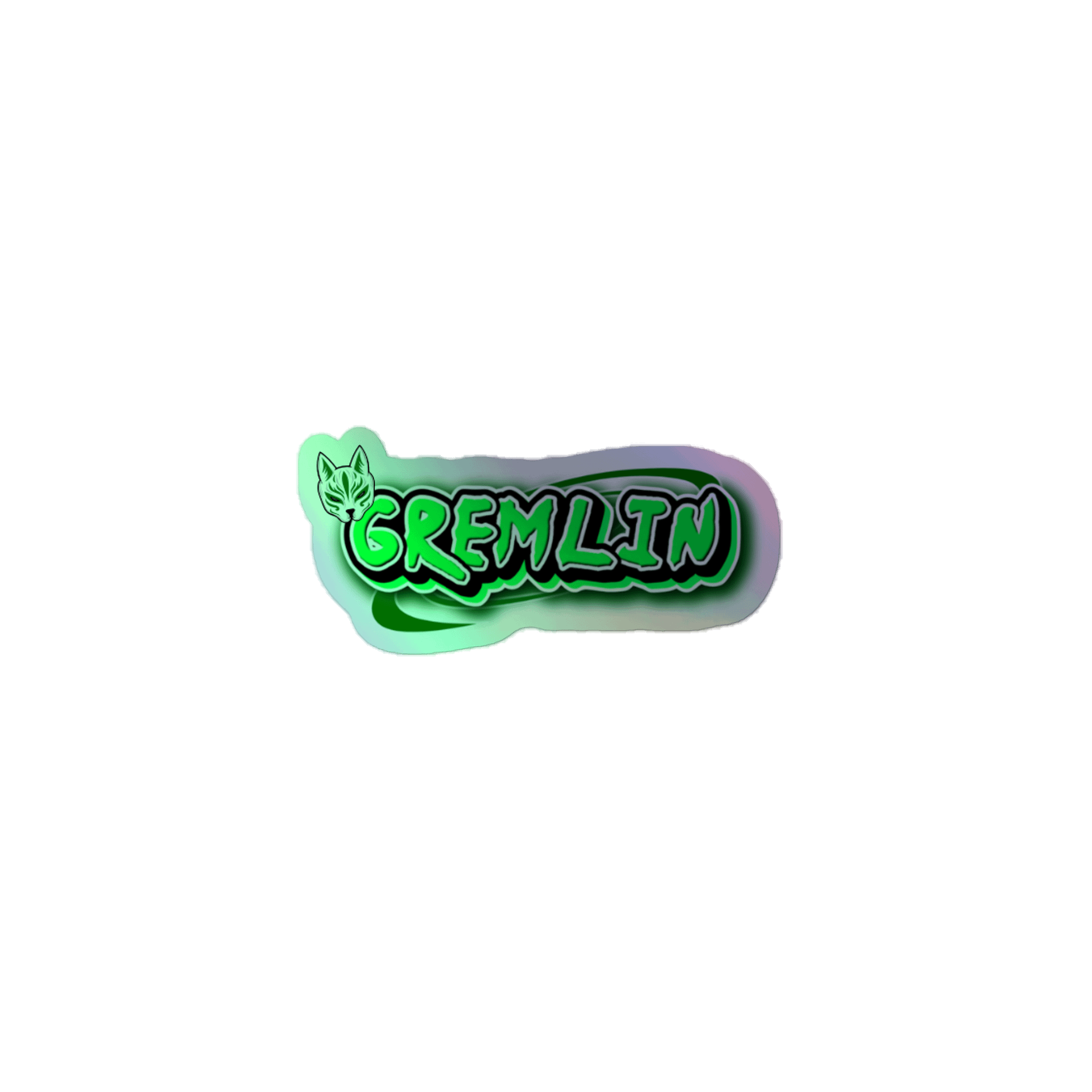 Gremlin Holographic Sticker product image (1)