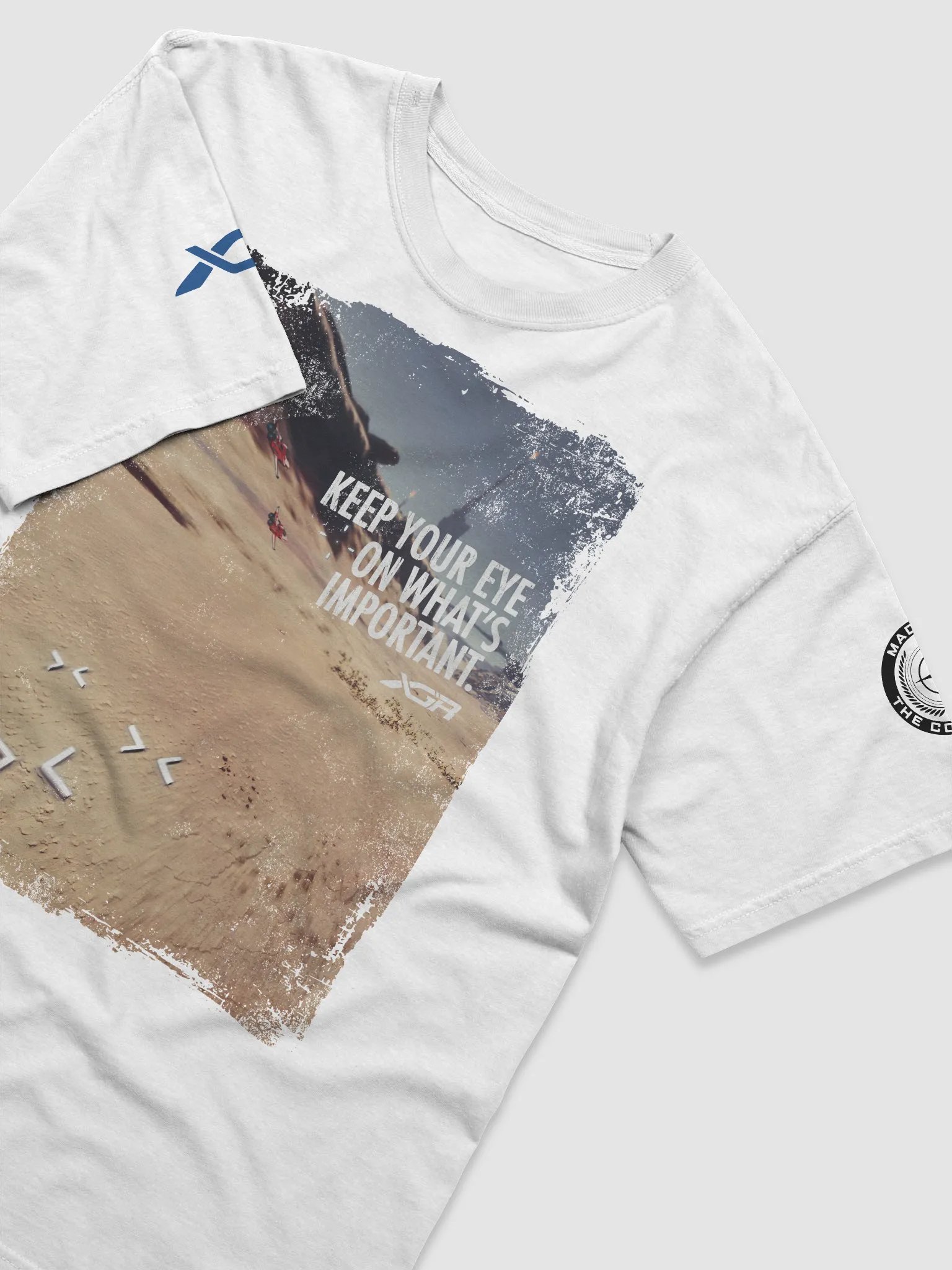 Divisions "ON TVI" T-Shirt (White) ▀Limited Edition product image (3)