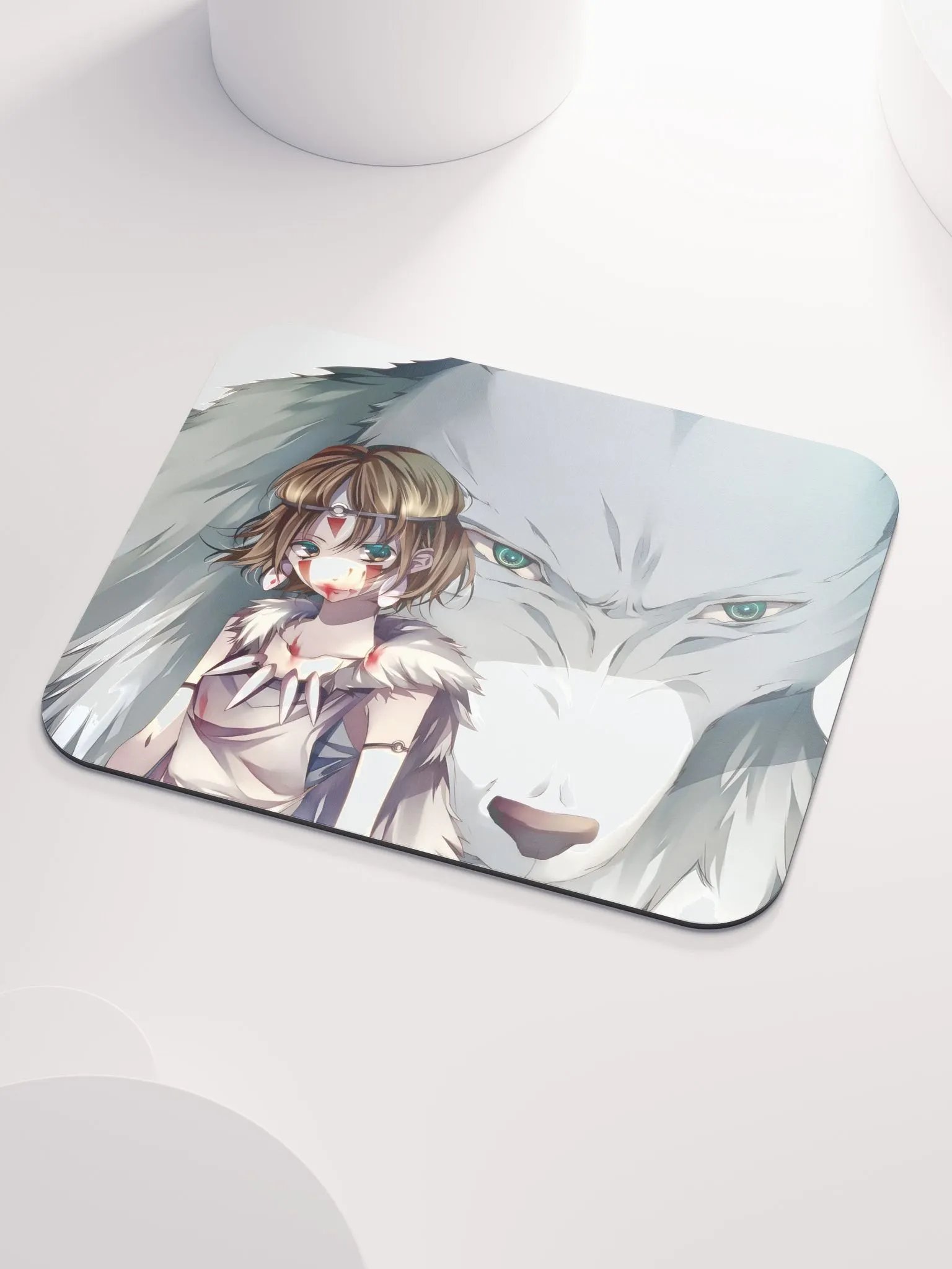 Princess Mononoke - San & Moro Guardian Spirit Desk Mat product image (3)