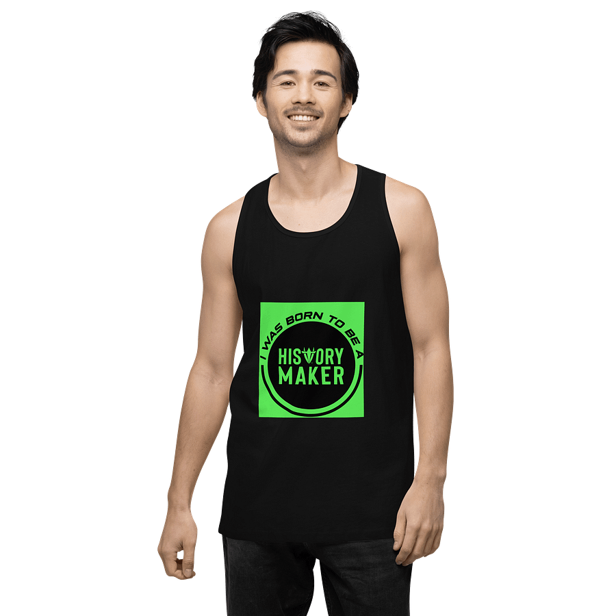I was Born to be a History Maker Black Men's Tank Top product image (2)