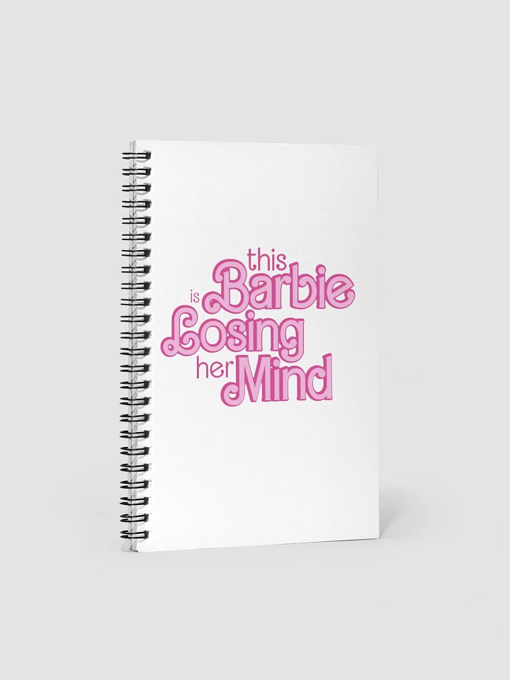 Losing Her Mind Spiral Notebook product image (1)
