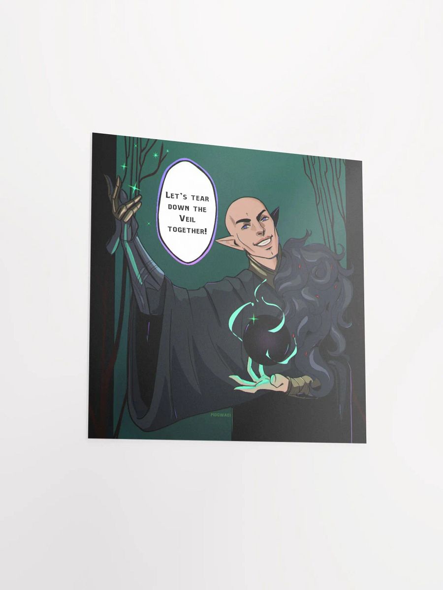 "Let's tear down the veil together!" Poster product image (3)