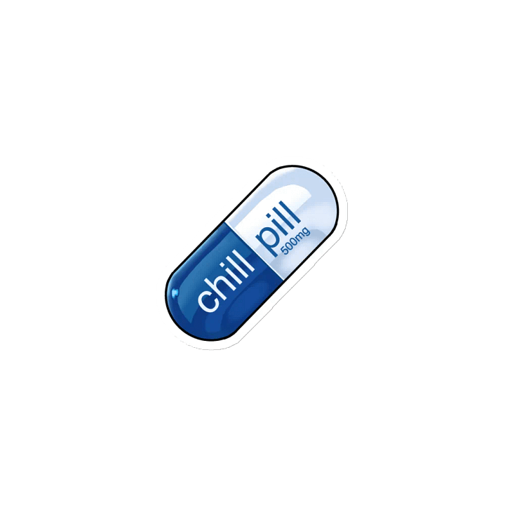 Chill Pill Magnet product image (1)