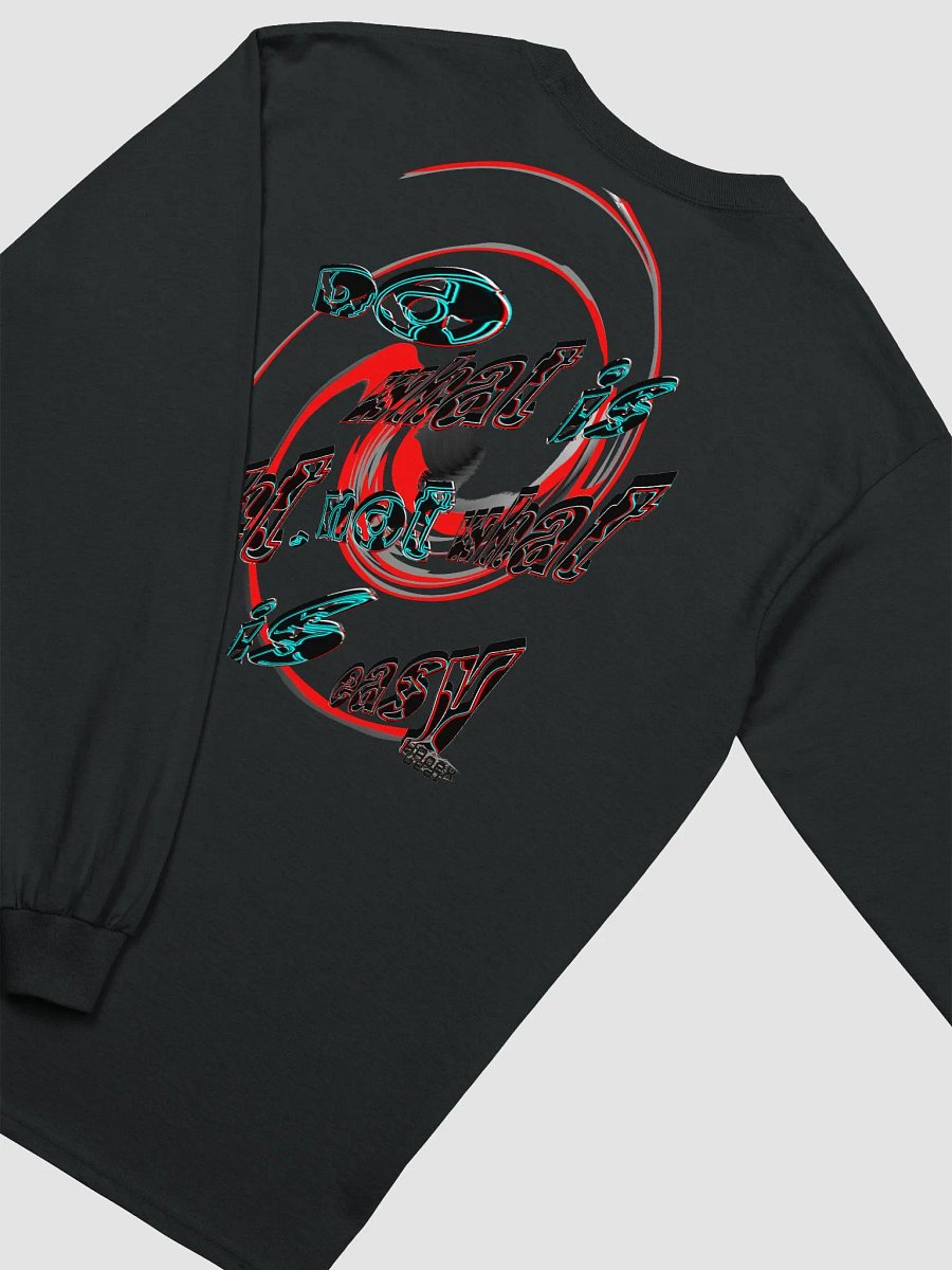 Do What Is Right Not What Is Easy - Ultra Cotton Long Sleeve T-Shirt product image (4)