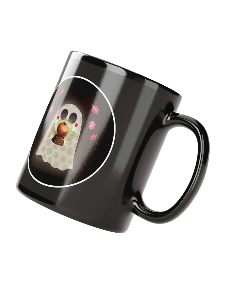 Little Ghost Fall Harvest Haunt - Black Ceramic Mug product image (2)