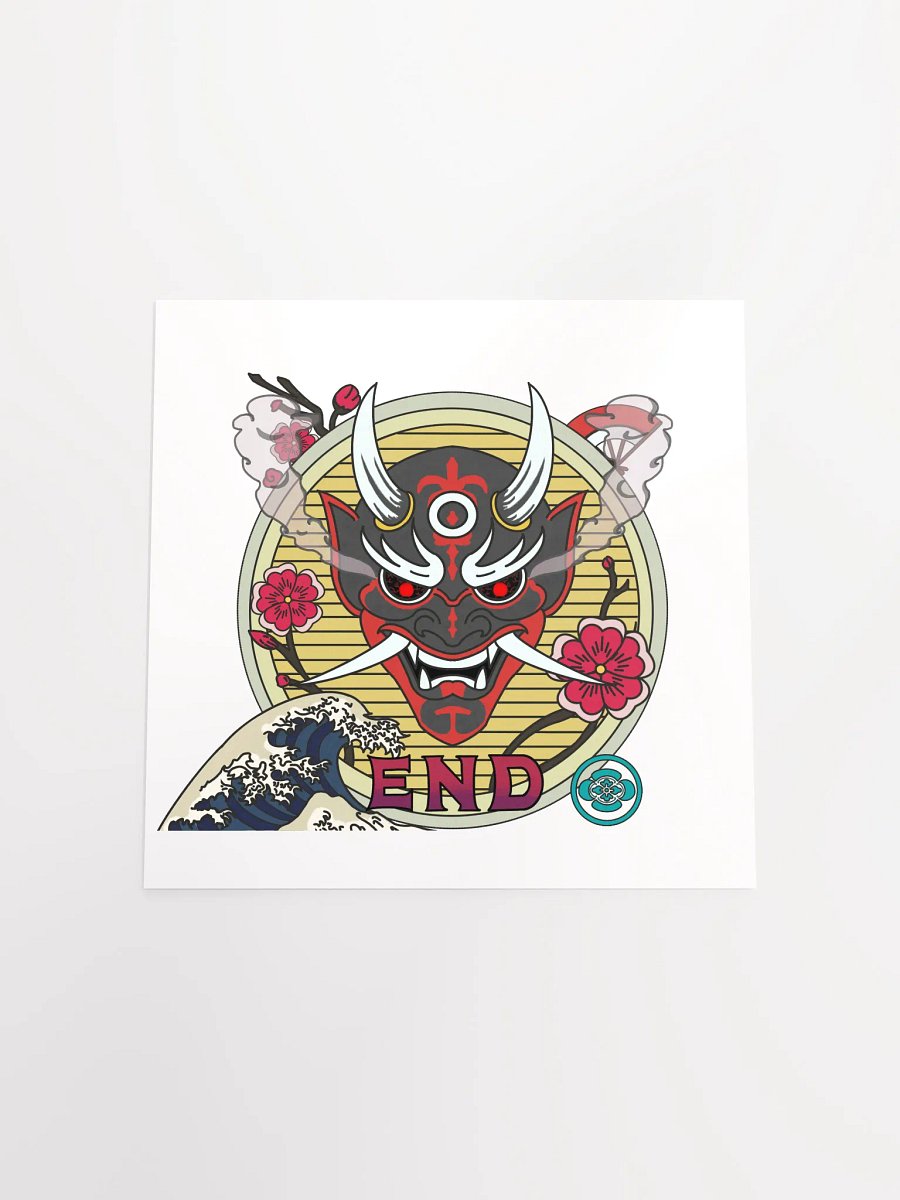 Demon Mask Zen Enhanced Matte Poster product image (17)