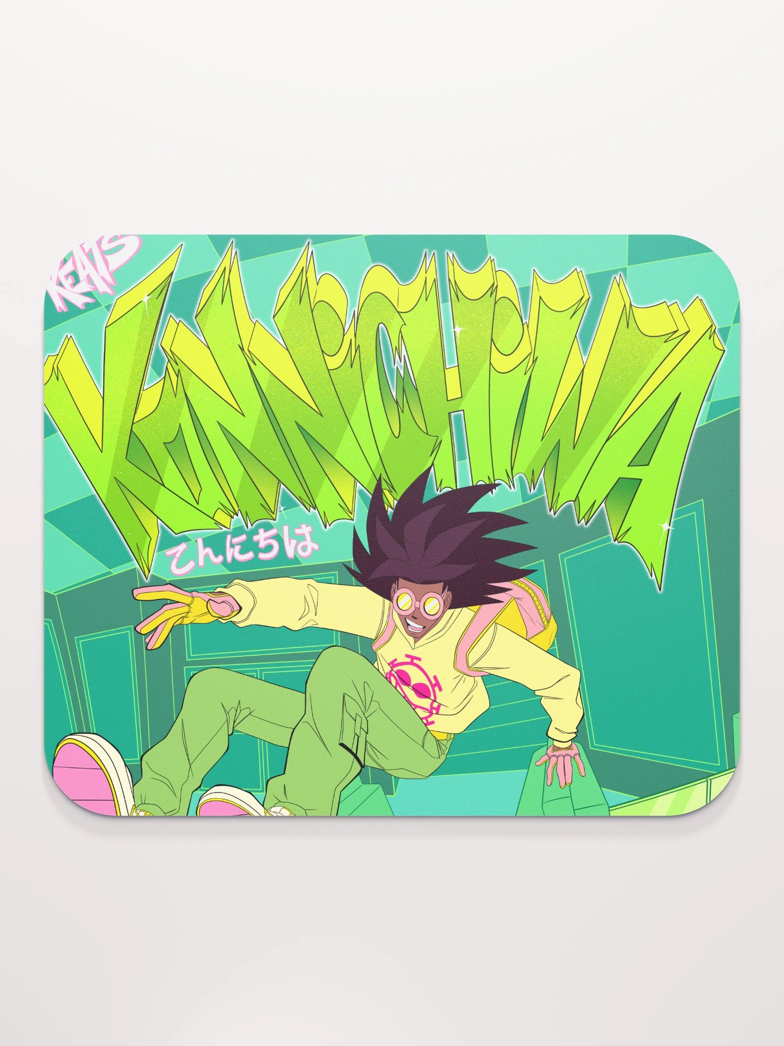 KONNICHIWA Mouse Pad product image (2)