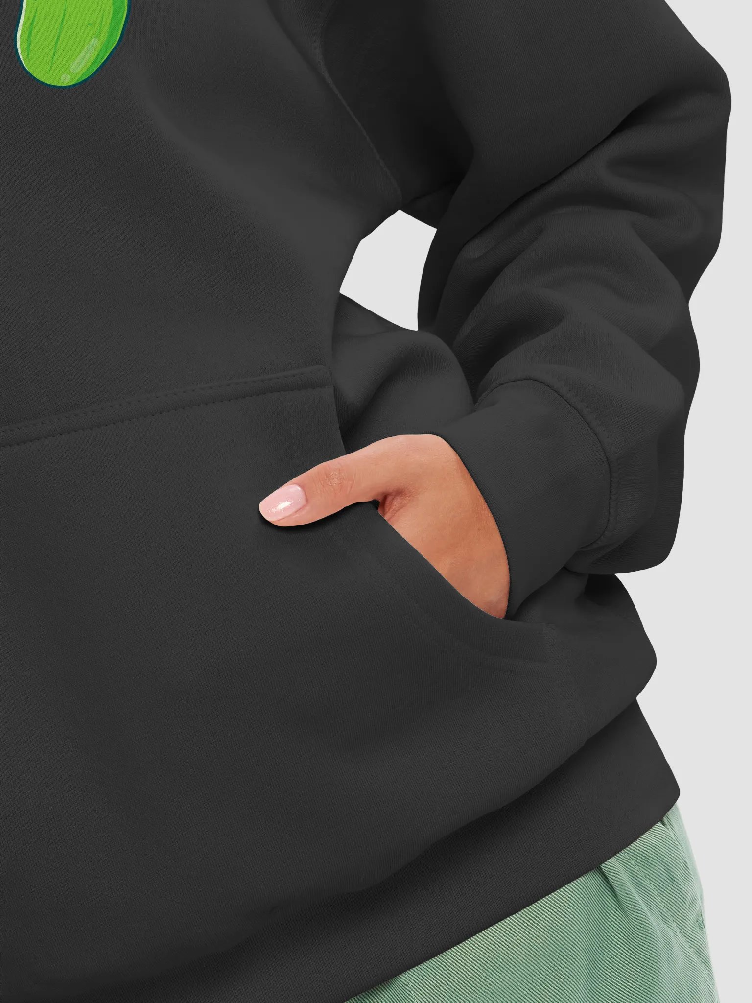 Stop Staring At My Pickle Dirty Adult Halloween Costume Idea Hoodie product image (8)