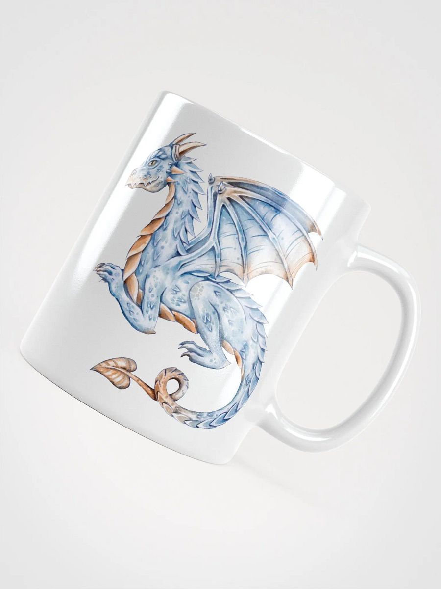 Blue Dragon White Glossy Mug product image (10)