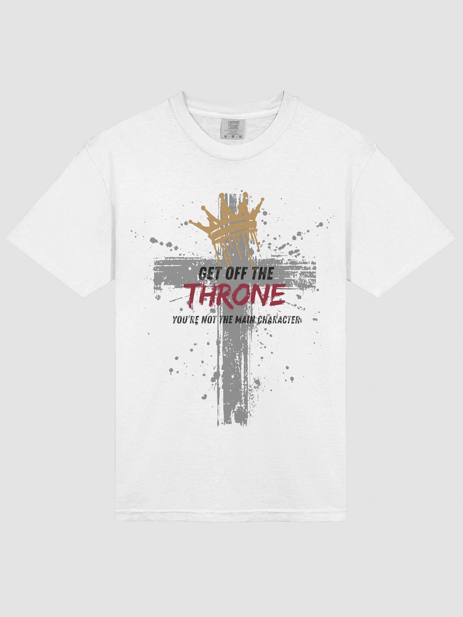 "Get Off the Throne" Christian Shirt product image (5)