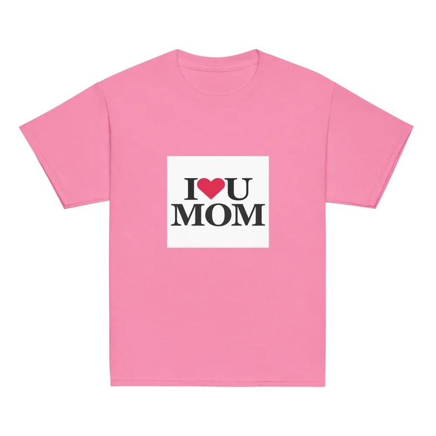 Kids Shirt Love Mom product image (2)