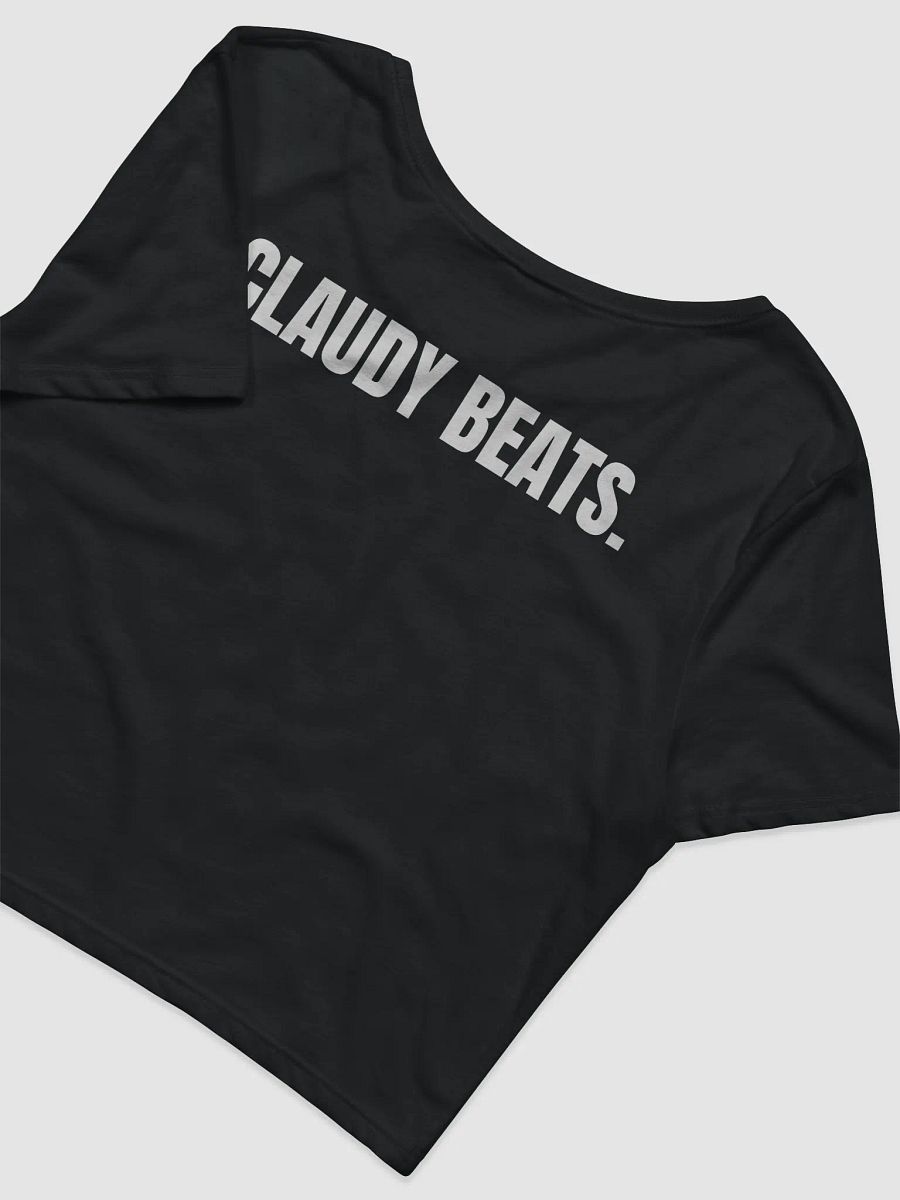 CLAUDY BEATS CURVE CROP TEE product image (4)