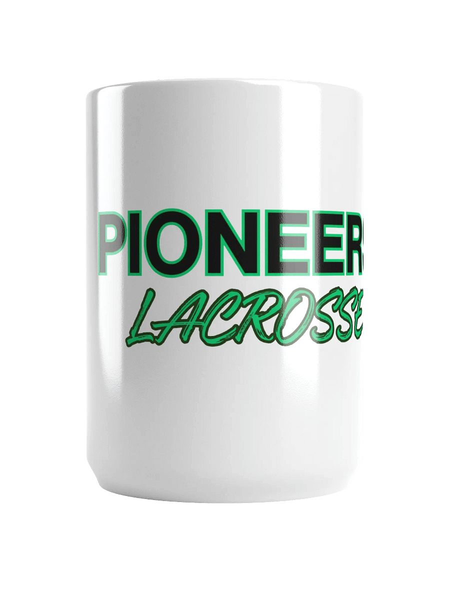 PIONEERS LACROSSE White Glossy Mug product image (1)