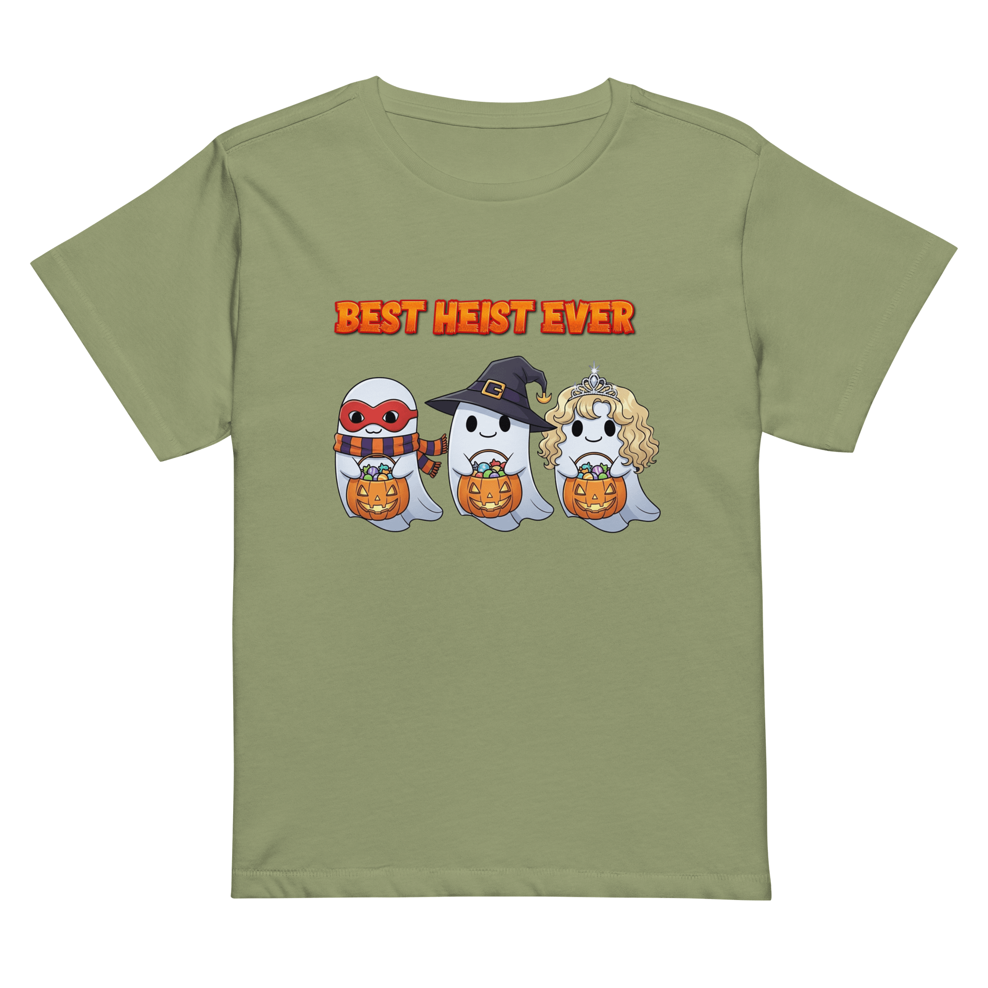 Best Heist Ever Halloween T-Shirt – Cute Funny Ghosts Trick-or-Treat Shirt, Spooky Season Candy Tee for Adults & Teens product image (2)