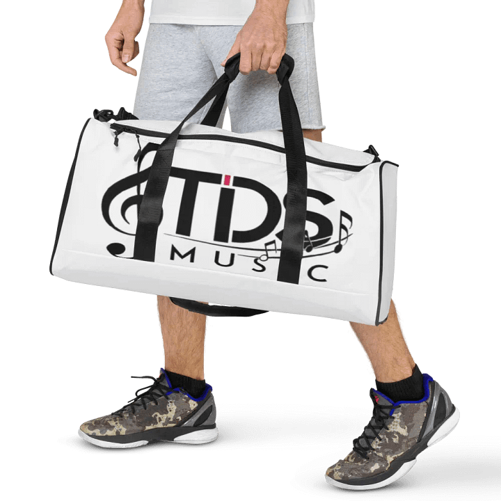 TDS Music White Duffle Bag product image (1)