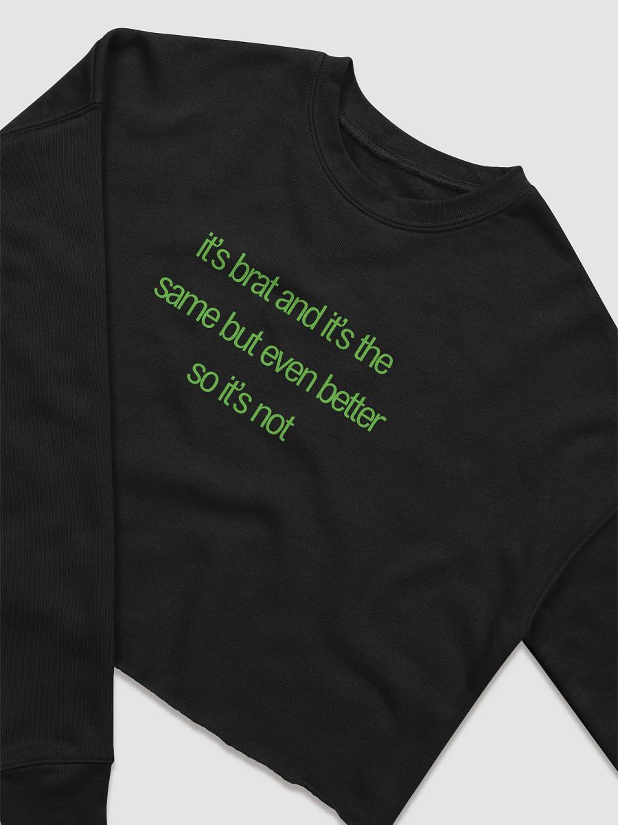 even better bratstyle cropped sweatshirt product image (6)