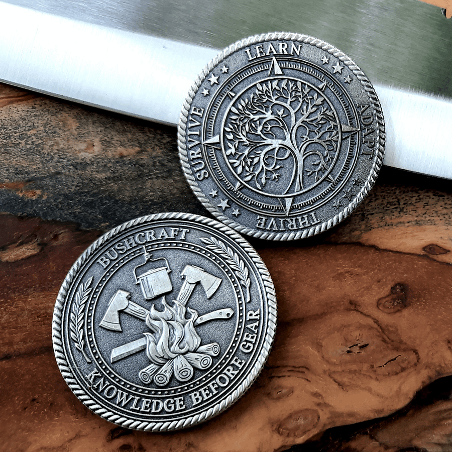Limited Edition Bushcraft Challenge Coin product image (2)
