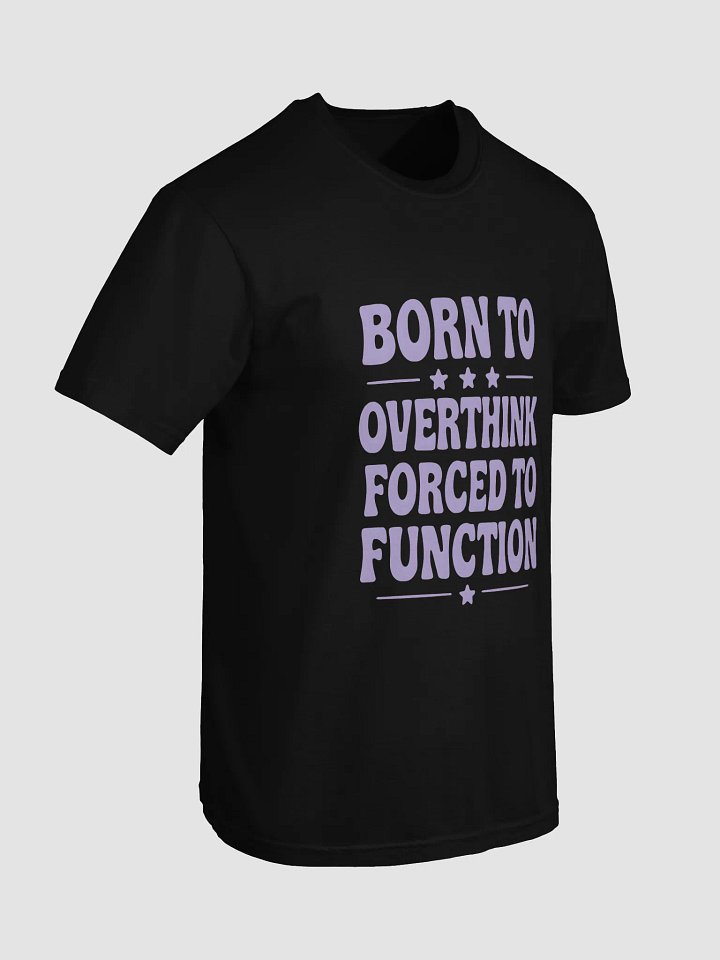 Overthinker's Anthem Purple Tee product image (2)