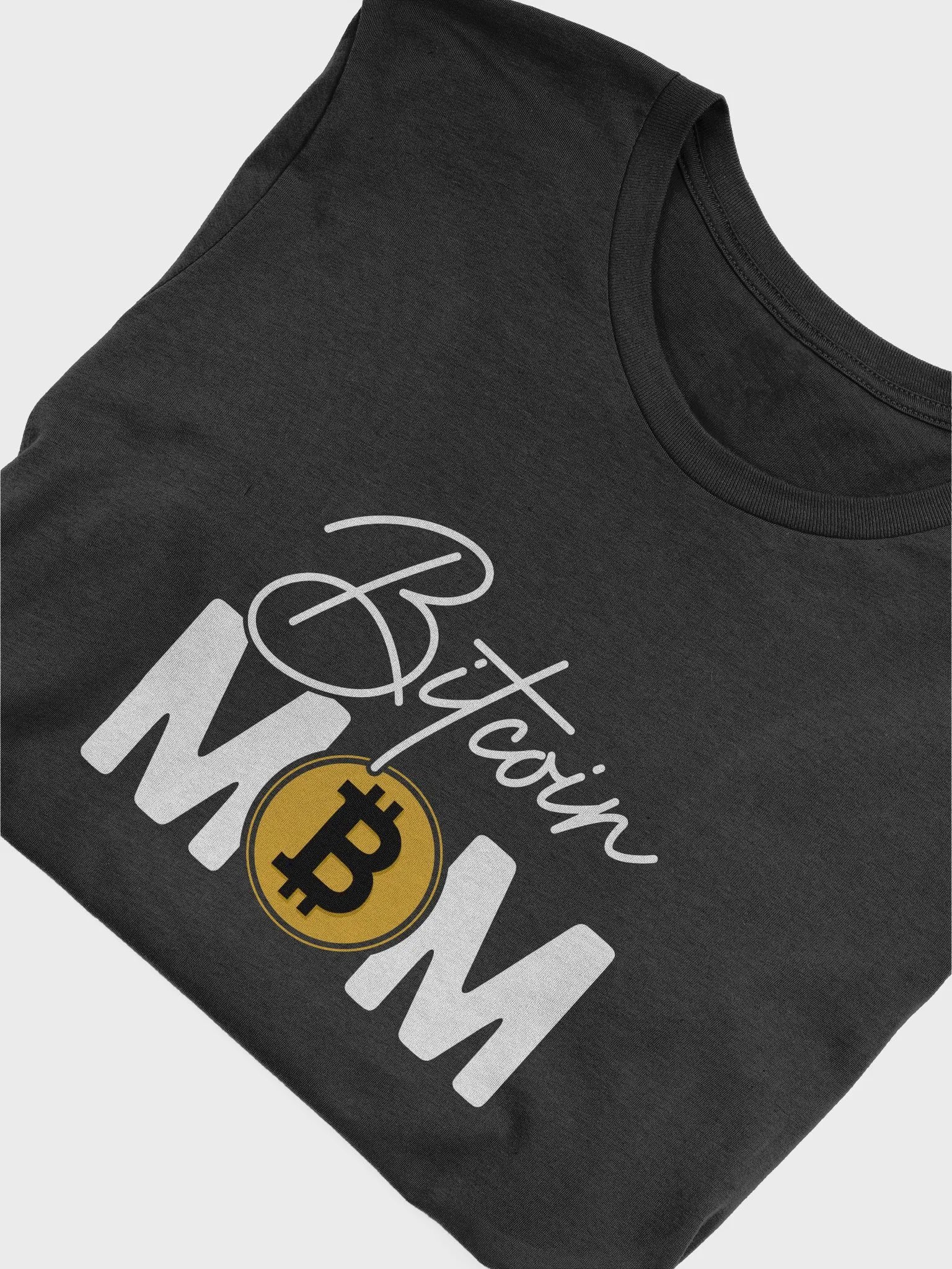 Bitcoin Mom Golden Logo Tee product image (6)