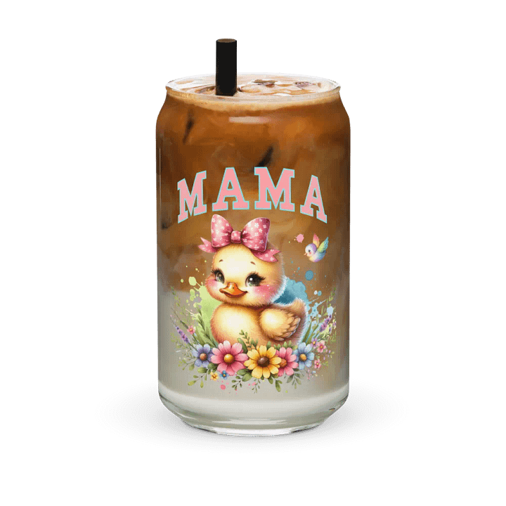Mama Chicks Can-Shaped Glass product image (1)