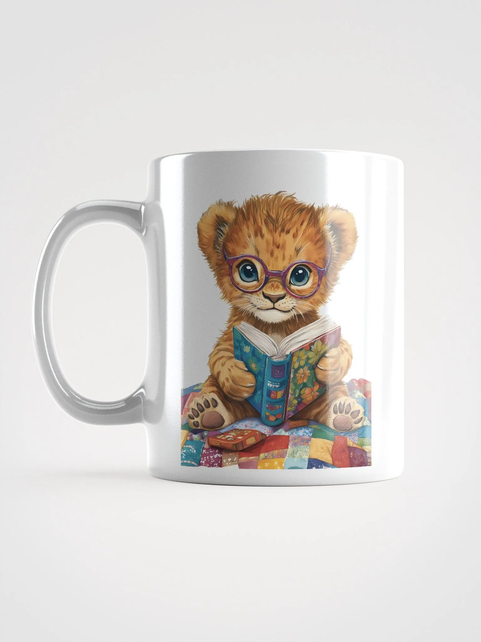 Lion Cub Bookworm Mug product image (6)